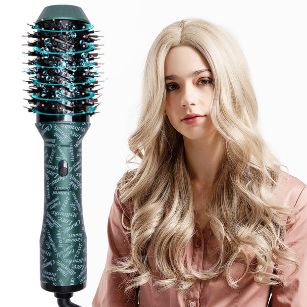 Hair Dryer Brush, Hot Air Brush With Enhanced Barrel, Blow Dryer Brush And Styler Volumize In One, Hair Dryer Multifunctional Ceramic Tourmaline Negative Ion Hot Air Styling Brush For Women