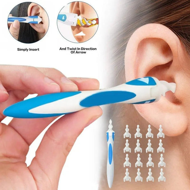 2022 Hot New Arrival Spiral Ear Cleaner Silicon Spoon Set Soft for Personal Wax Remover Cleaning Beauty Health Care Scoop Tools - NR SMARTHUB