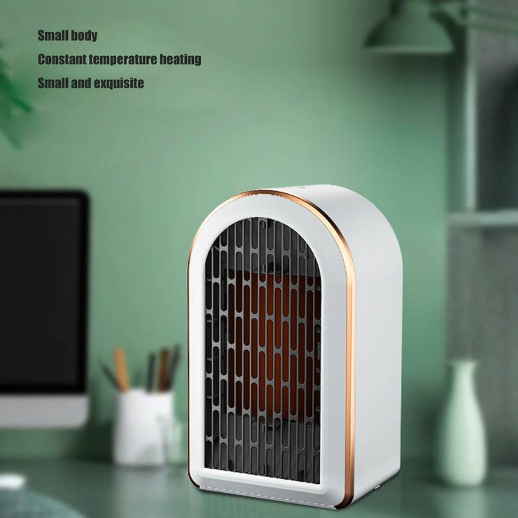 Electric Portable Space Heater 1200W Small Ceramic Fan Heater Low Energy UK Plug