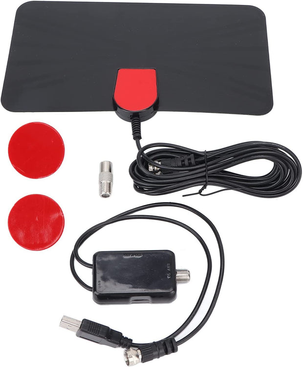 Digital Indoor TV ANTENNA 1080P 4K HDTV Antenna,99Miles 160km Receiving Range UHF 470 862MHz