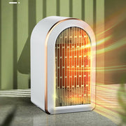 Electric Portable Space Heater 1200W Small Ceramic Fan Heater Low Energy UK Plug