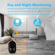 Wifi IP Camera YCC365 Plus Smart Home Auto Tracking 1620P Full Night Vision Network Wireless CCTV Video Baby Security Camera