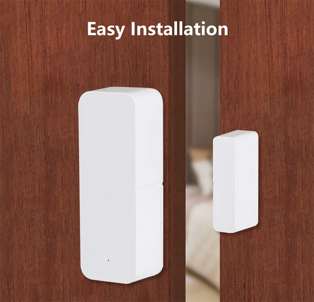 Tuya WiFi Zigbee Door Sensor Contact Sensor Open Closed Detector Smart Home Alarm Security Protection Work with Aleax Smart Life