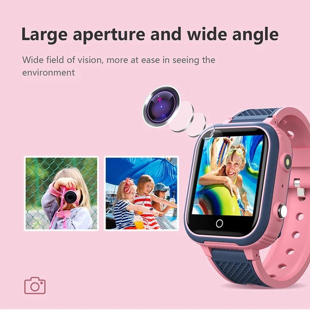 LT21 4G Smart Watch Kids GPS WIFI Video Call SOS IP67 Waterproof Child Smartwatch Camera Monitor Tracker Location Phone Watch