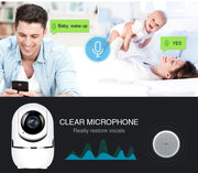 Wifi IP Camera YCC365 Plus Smart Home Auto Tracking 1620P Full Night Vision Network Wireless CCTV Video Baby Security Camera