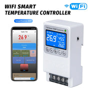 Temperature Smart WIFI  Controller Constant Thermostat Control Timing Control Switch Cycle Control Multiple Sensor Head Option