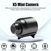1080P HD Mini Camera Wifi IP Smart Home Indoor Night Vision AI Human Camcorder Audio Video Wireless Security Surveillance Camera