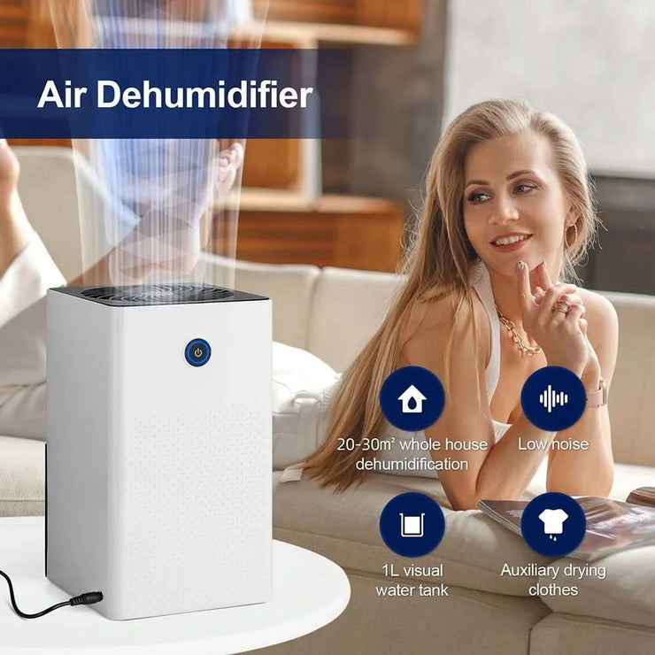 Dehumidifier For Home Air Dehumidifier 110V-220V Mini Bathroom Air Dryer Moisture Absorber Indoor Moisture Proof Home Office