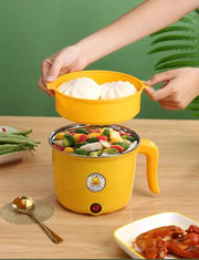 Home Mini Rice Cooker Multi Functional Baby Food Cooking Pot Hot Pot 1-3 Person Electric Cooker Home Kitchen Travel Dormitory