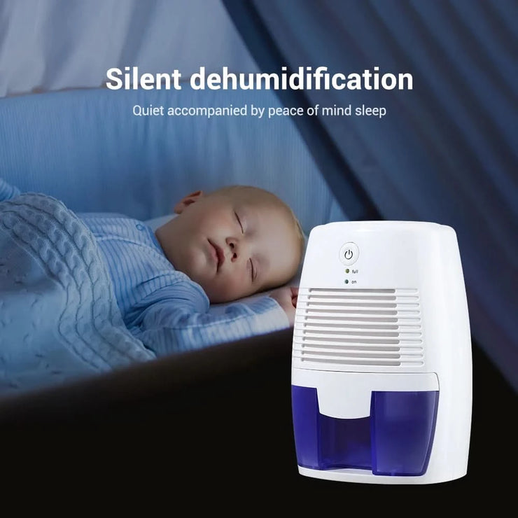 500ml Small Dehumidifiers Moisture Absorbers Air Dryer Compact Portable Electric Dehumidifier for Home Basement Household
