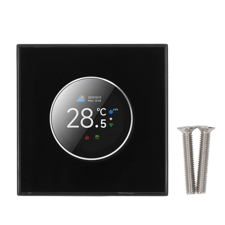 Smart Knob Thermostat Accurate 1.32in Screen 95~240VAC Intuitive Water Heating Digital Thermostat Temp Controller for Home