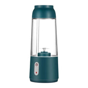 300ML Portable Blender USB Rechargeable,Personal Size Juicer with 2 Blades,Travel Blender Bottle Juicer Cup for Shakes Smoothies
