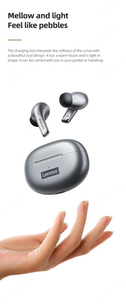 100% Original Lenovo LP5  Wireless Bluetooth Earbuds HiFi Music Earphone With Mic Headphones Sports Waterproof Headset 2021New