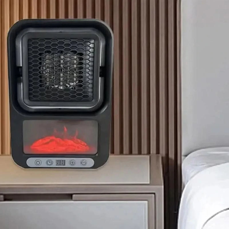 800W Space Heater with Thermostat Electric Heater Portable Heater Desktop Warm Air Blower Mini Portable Heater for Indoor Use