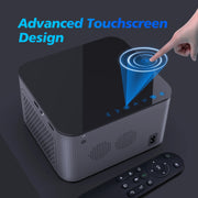 جهاز عرض Magcubic 580ANSI يعمل بنظام Android 11 بدقة 4K و1080P وواي فاي 6 وتحكم صوتي Allwinner H713 وElectronic Focus وBT5.0 وHome Cinema HY350 Pro