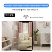 Mini Camera Wireless WiFi Remote Monitor Camera Tiny Home IP Camera No need to plug in Super-long battery life