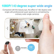 1080P HD Mini Camera Wifi IP Smart Home Indoor Night Vision AI Human Camcorder Audio Video Wireless Security Surveillance Camera