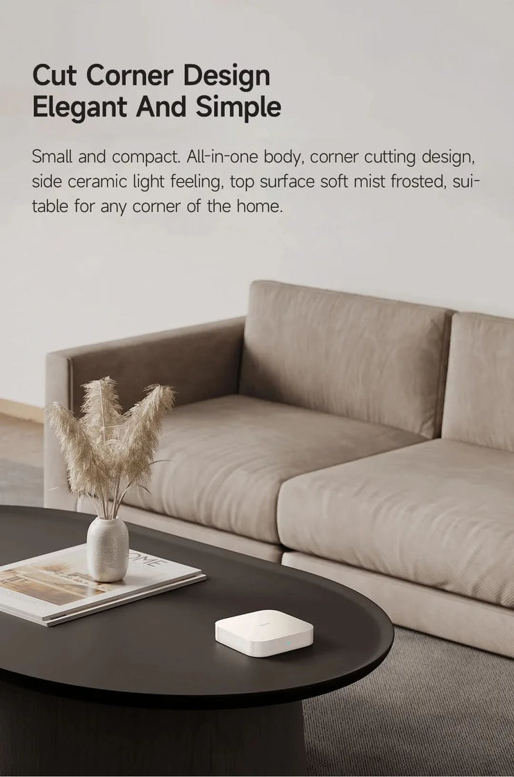 Xiaomi Smart Home Hub 2 Dual Wi-Fi 5G RJ45 Port Bluetooth Mesh Zigbee 3.0 Mijia Intelligent Hub Wired Network Mijia Gateway