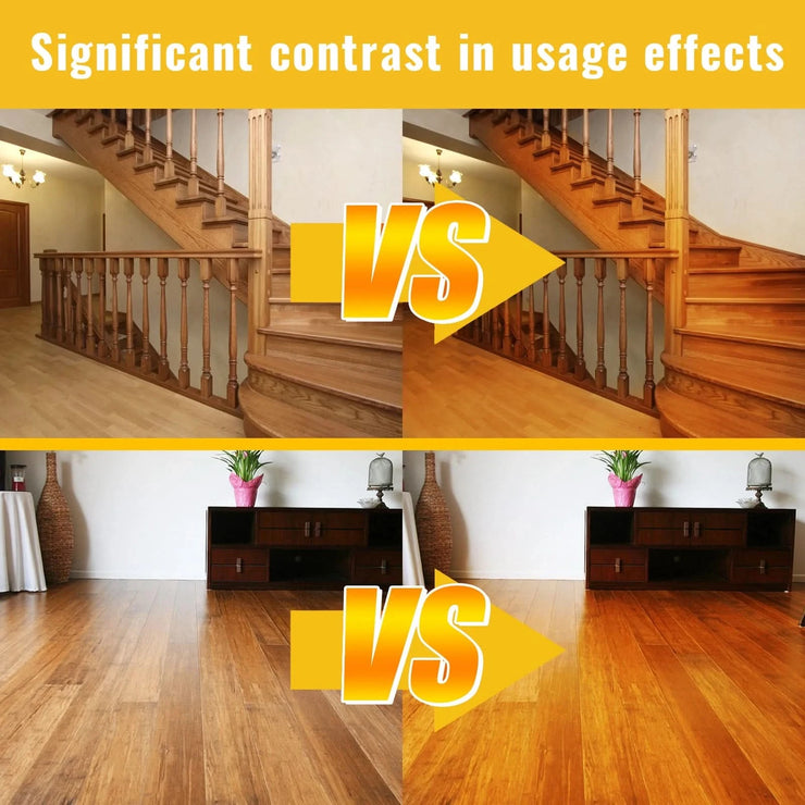 Floor Cleaner; Home Wooden Floor Protection Clean Maintenance Wax for Decontamination and Dust Prevention, Polishing and