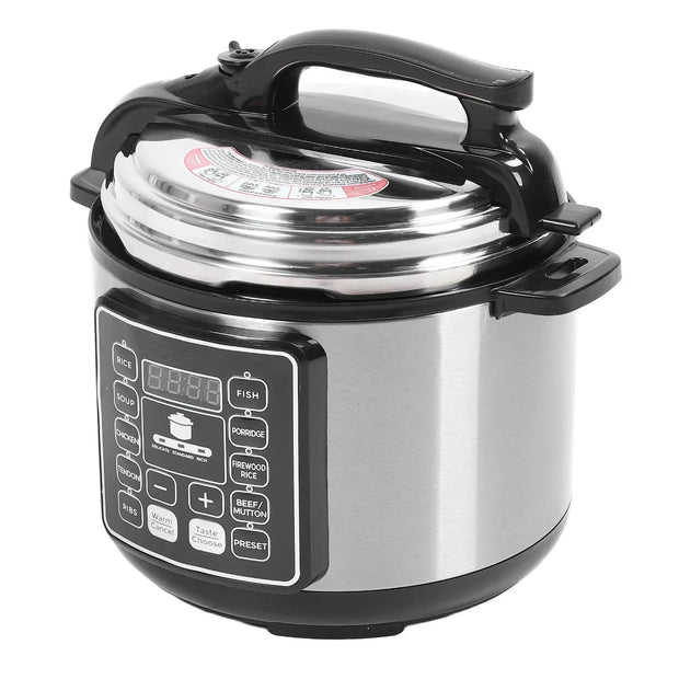 Electric Pressure Cooker 5L Large Capacity Smart Instant Multi Cooker for Rice Soup Porridge Smart Electric Pressure Cooker
