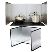 Kitchen Sink Splashback Galvanized Board Splash Guard Gas Cooker Grease Board Protective Shield on Stovetop Kitchen Accessories