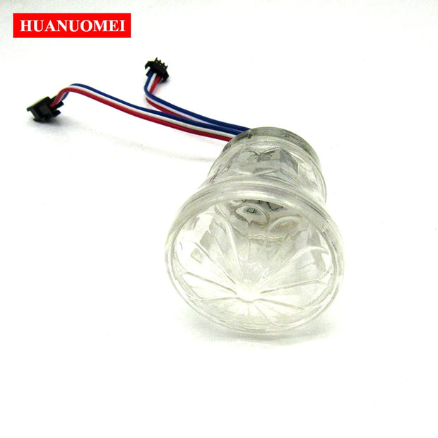 High Cup 38mm 6LEDs UCS1903 RGB LED Pixel Module Light 12V SMD 5050 Digital Magic Smart Bulb Waterproof Amusement Park Ride Lamp