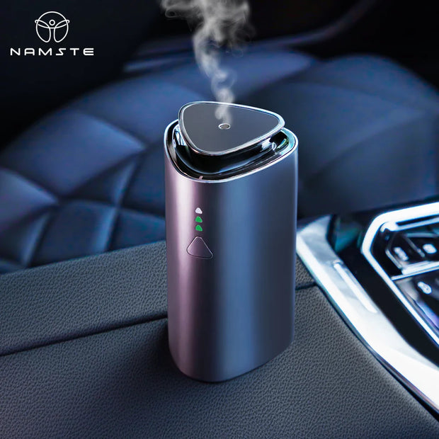 NAMSTE Car Diffuser Humidifier Auto Air Purifier Aromo Air Freshener USB Charging For Car Aroma Aromatherapy Diffuser 1200mAh