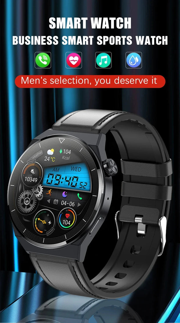 2023 New Smart Watch Men Women AMOLED 420*420 HD Screen Heart Rate Bluetooth Calls Waterproof SmartWatch For Android IOS