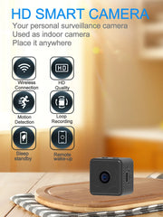 Mini Camera Wireless WiFi Remote Monitor Camera Tiny Home IP Camera No need to plug in Super-long battery life