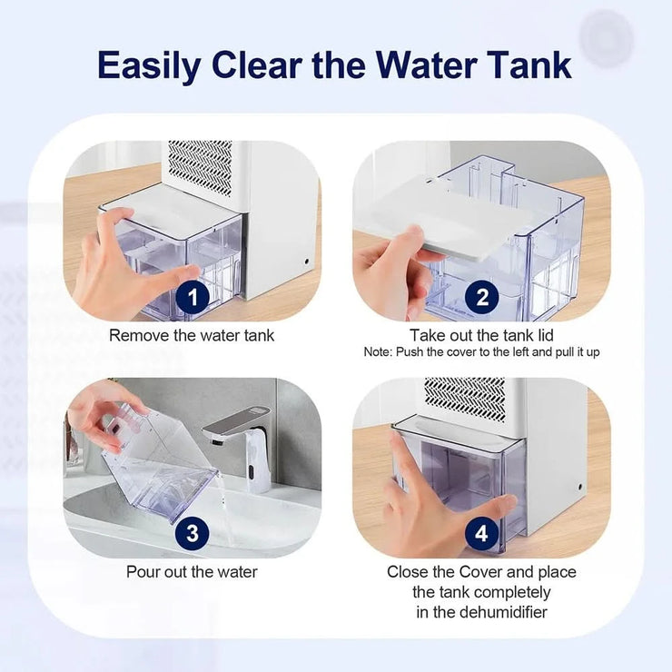 Dehumidifier For Home Air Dehumidifier 110V-220V Mini Bathroom Air Dryer Moisture Absorber Indoor Moisture Proof Home Office