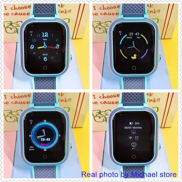 LT21 4G Smart Watch Kids GPS WIFI Video Call SOS IP67 Waterproof Child Smartwatch Camera Monitor Tracker Location Phone Watch