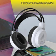 Gaming Headset with Mic Sports Gaming Noise Cancelling Headset Over-ear Headphone for PS5/PS4/Switch/XBOX/PC Wired Headphones
