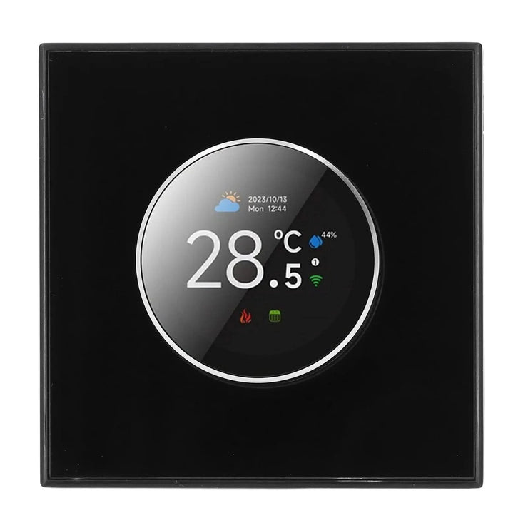 Smart Knob Thermostat Accurate 1.32in Screen 95~240VAC Intuitive Water Heating Digital Thermostat Temp Controller for Home