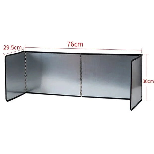 Kitchen Sink Splashback Galvanized Board Splash Guard Gas Cooker Grease Board Protective Shield on Stovetop Kitchen Accessories