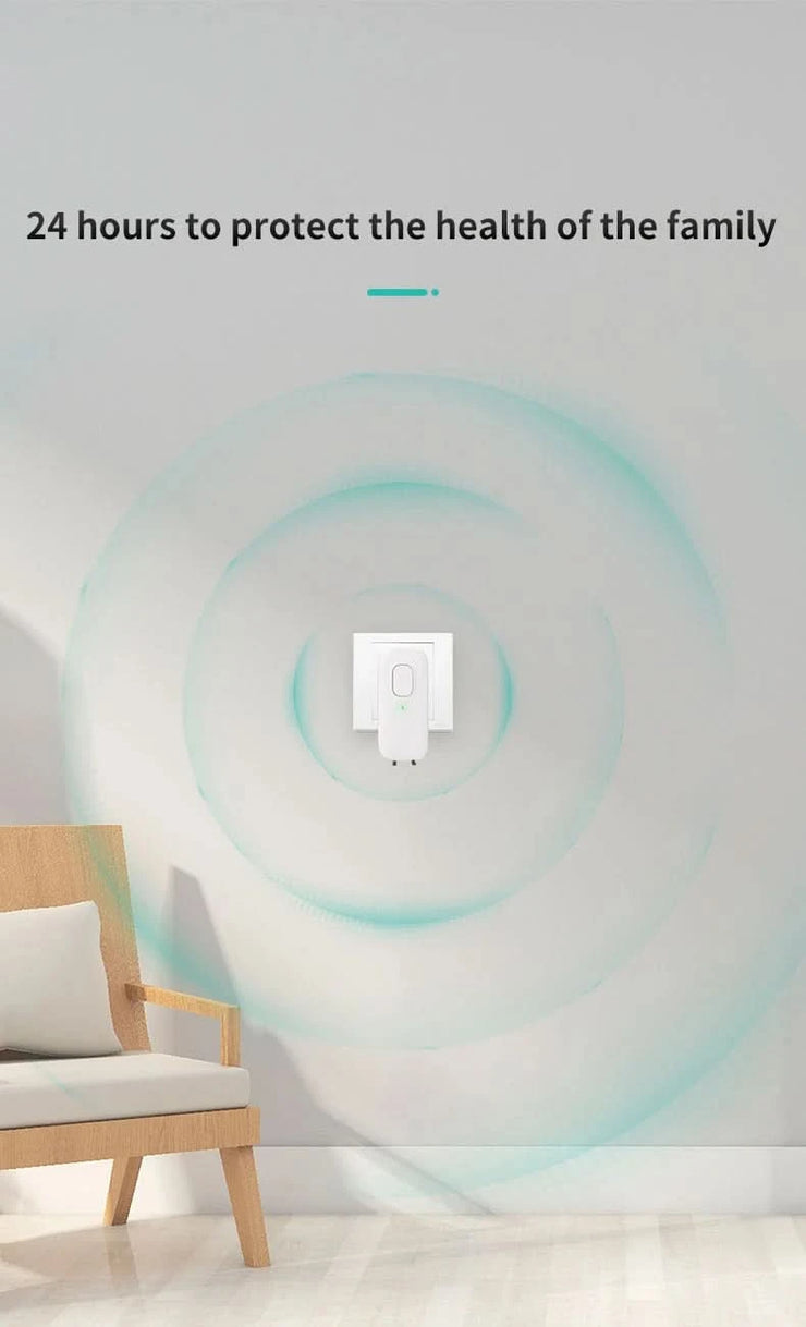 Mini Air Purifier For Home, Plug-in Negative Ion Generator Air Purifier No Filter Household Odor Eliminator Cleaner