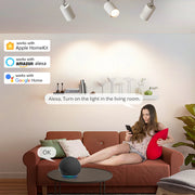 1-4Pcs GU10 Light Bulb Downlight Homekit Smart WiFi RGBCW LED Bulb Lamp Spotlight work with Siri Cozylife Alexa Google Home