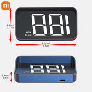 Xiaomi Car Speedometer HUD Head Up Display Digital Speed Meter Windshield Projector Vehicles Truck Auto Electronics Accessories