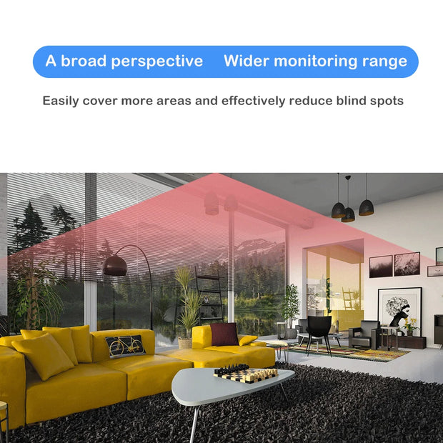 Mini Camera Wireless WiFi Remote Monitor Camera Tiny Home IP Camera No need to plug in Super-long battery life