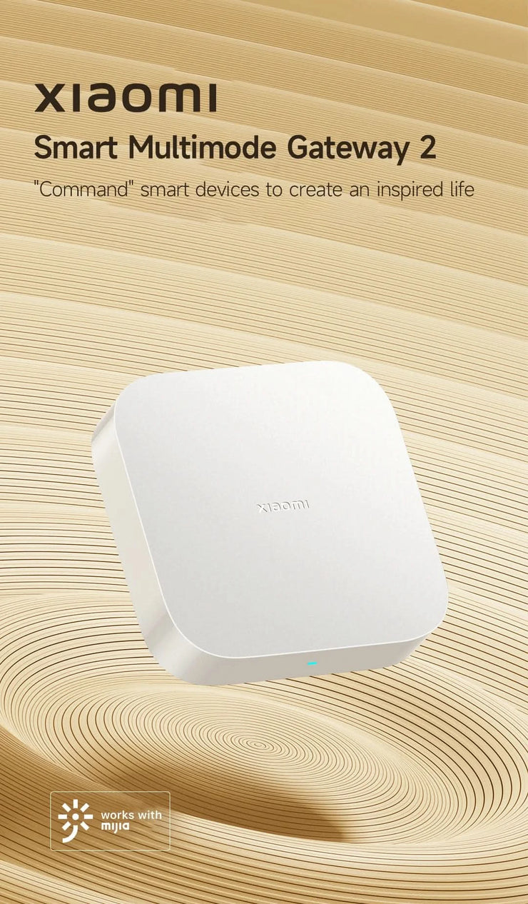 Xiaomi Smart Home Hub 2 Dual Wi-Fi 5G RJ45 Port Bluetooth Mesh Zigbee 3.0 Mijia Intelligent Hub Wired Network Mijia Gateway