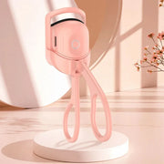 Portable Electric Heated Eyelash Curler Comb Eye Lash Perm Long Lasting Shaping Eyelash Curls Thermal Eyelash Curler Makeup Tool