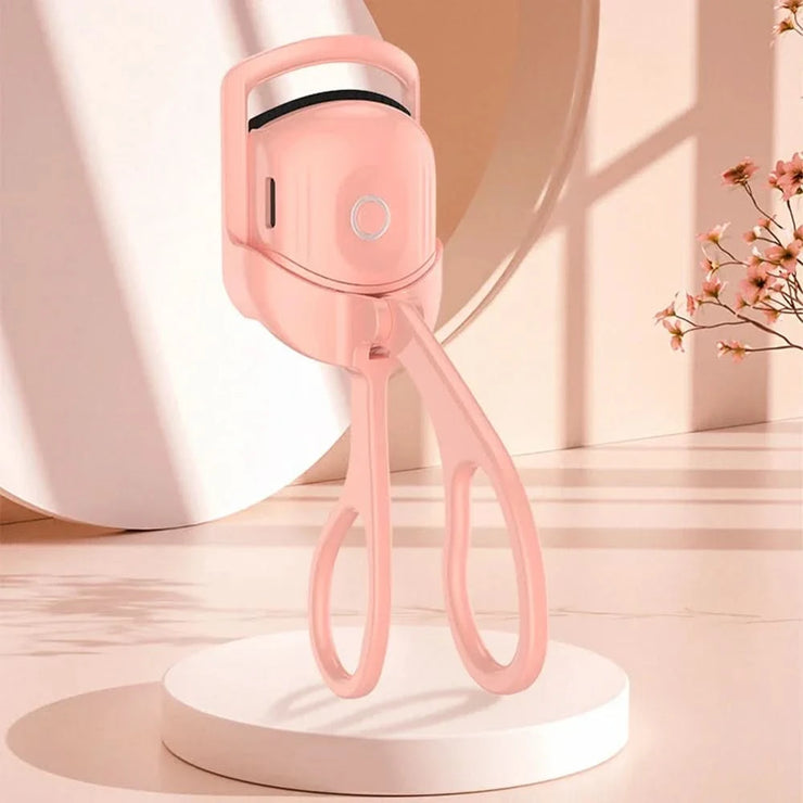 Portable Electric Heated Eyelash Curler Comb Eye Lash Perm Long Lasting Shaping Eyelash Curls Thermal Eyelash Curler Makeup Tool