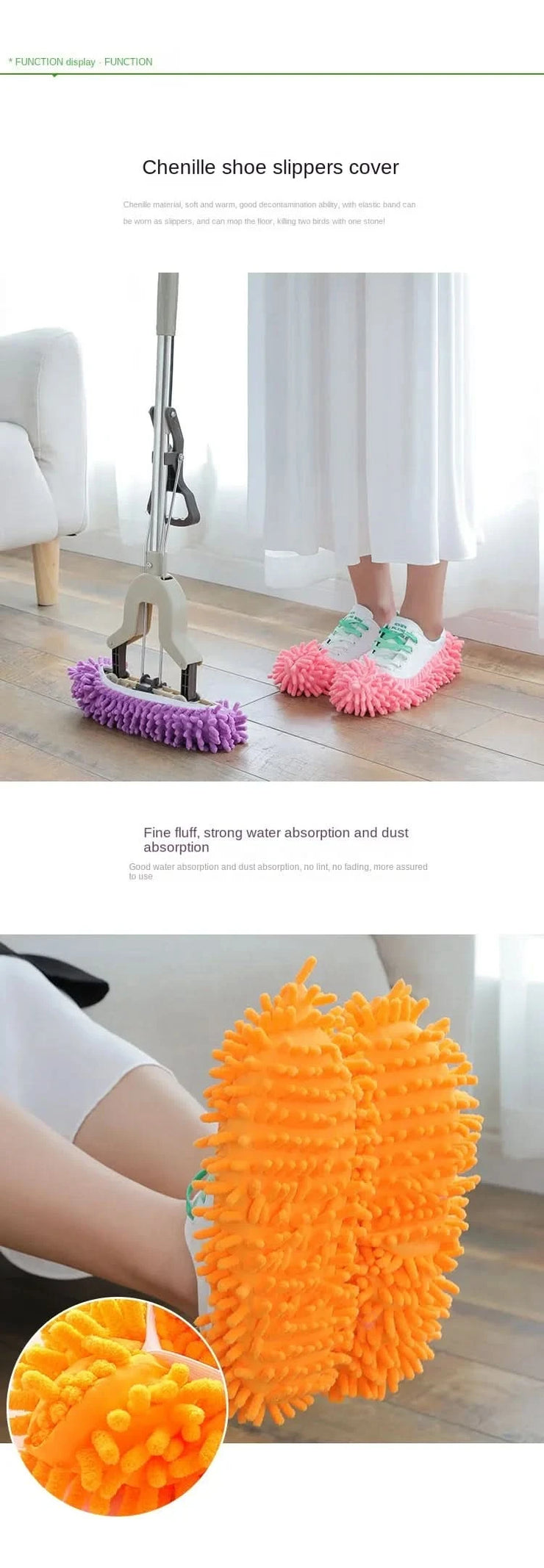5 Sets Floor Dust Cleaning Slippers Shoes Cleaning Cloth Lazy Mopping Shoes Home Floor Cleaning Microfiber Cloth Cleaning Shoes