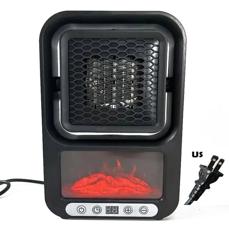 800W Space Heater with Thermostat Electric Heater Portable Heater Desktop Warm Air Blower Mini Portable Heater for Indoor Use