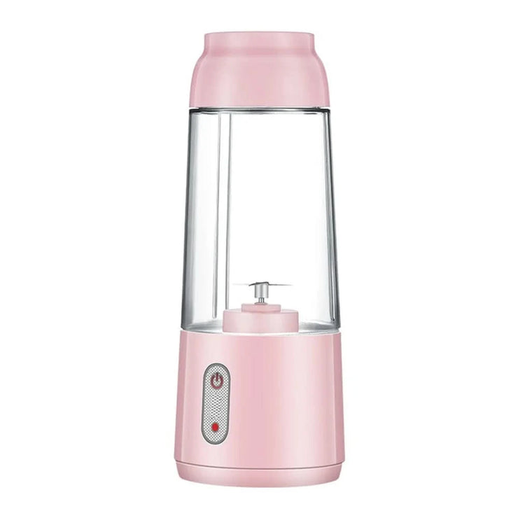 300ML Portable Blender USB Rechargeable,Personal Size Juicer with 2 Blades,Travel Blender Bottle Juicer Cup for Shakes Smoothies