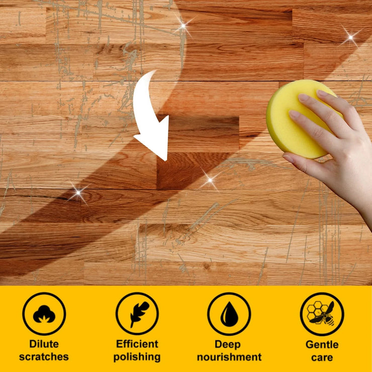 Floor Cleaner; Home Wooden Floor Protection Clean Maintenance Wax for Decontamination and Dust Prevention, Polishing and