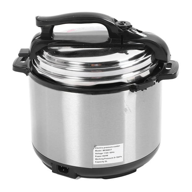 Electric Pressure Cooker 5L Large Capacity Smart Instant Multi Cooker for Rice Soup Porridge Smart Electric Pressure Cooker