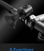 TWOOC Bicycle Electronic Horn Loud Warning Sound CR2032 Battery 120dB IPX4 Waterproof Suitable for Road and Mountain Bike