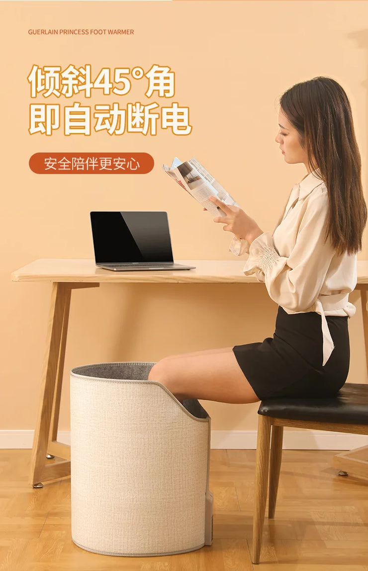 Office Home Use Space Heater Portable Surrounding Electric Foot Warmer Under Desk