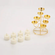 4 or 6 Flameless Moving Wick Candles With Remote Control Realistic Christmas Church Wedding Fake Electronic Candle LED Wedding