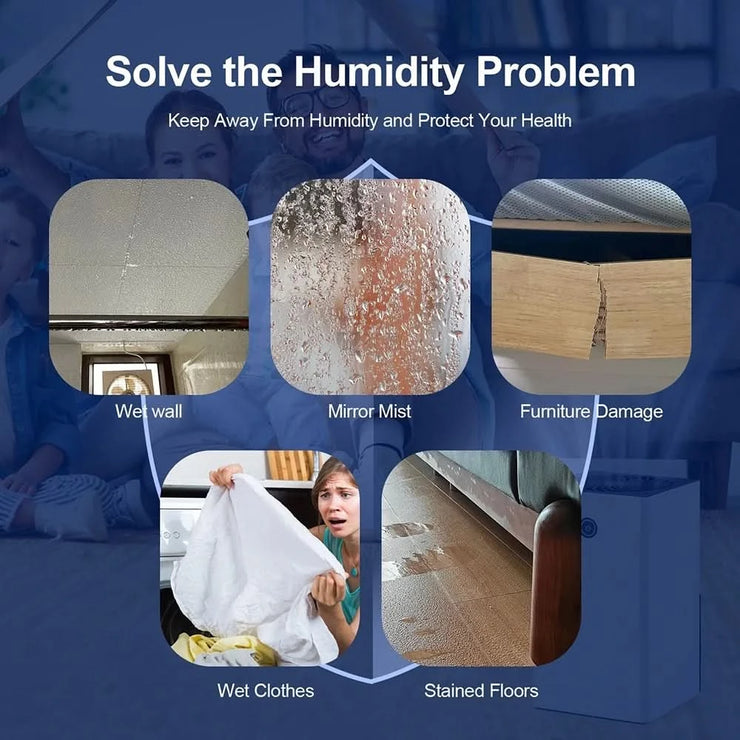 Dehumidifier For Home Air Dehumidifier 110V-220V Mini Bathroom Air Dryer Moisture Absorber Indoor Moisture Proof Home Office